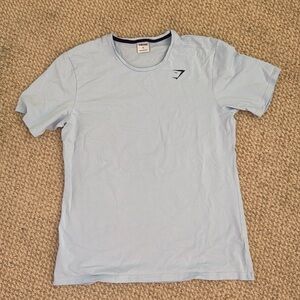 Gymshark Men’s Shirt Light Blue
